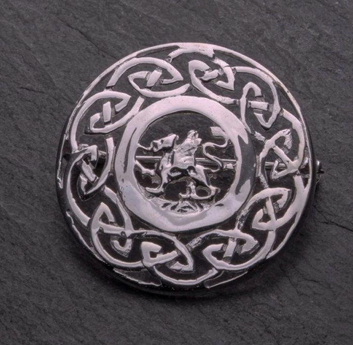 Celtic Welsh Dragon Brooch 4 Celtic Welsh Dragon Brooch - Image 2