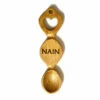 Welsh Love Spoon With Engraved “Nain” -GIFTS WITH HEART Sales File 0001