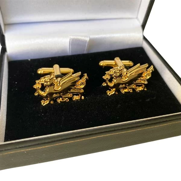 GIFTS WITH HEART Sales 29 GIFTS WITH HEART Sales -GIFTS WITH HEART Sales GOLD WELSH DRAGON CUFFLINKS