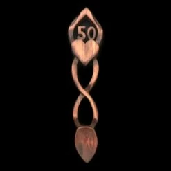 Fiftieth Love Spoon – Golden Anniversary