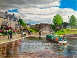 Brecon Canal, Wales Painting