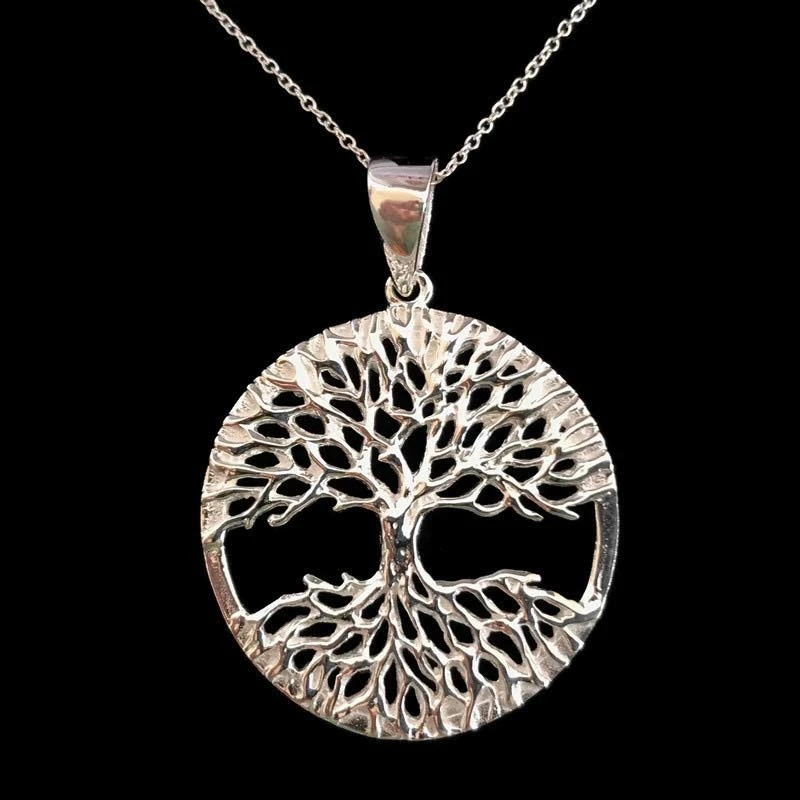 Celtic Tree Of Life Necklace In Silver 3 Celtic Tree Of Life Necklace In Silver