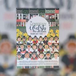 Large Family Welsh Calendar 2022 Size A3
