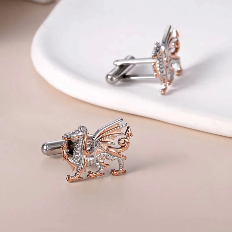 GIFTS WITH HEART Sales 19 GIFTS WITH HEART Sales -GIFTS WITH HEART Sales WELSH DRAGON CUFFLINKS AWEN