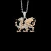 Welsh Dragon Necklace By Awen Jewellery