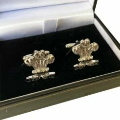 Prince Of Wales Feathers Cufflinks