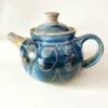 Teapot Handmade In Wales -GIFTS WITH HEART Sales blue teapot welsh pottery