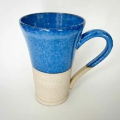 Waterfall Blue Snowdonia Dipped Tall Mug