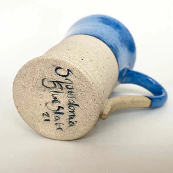 Waterfall Blue Snowdonia Dipped Tall Mug 4 Waterfall Blue Snowdonia Dipped Tall Mug - Image 2