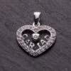 Cariad Heart Necklace In Silver -GIFTS WITH HEART Sales cariad heart necklace silver