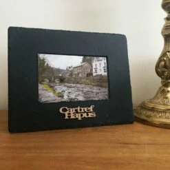 Cartref Hapus Slate Photo Frame Horizontal