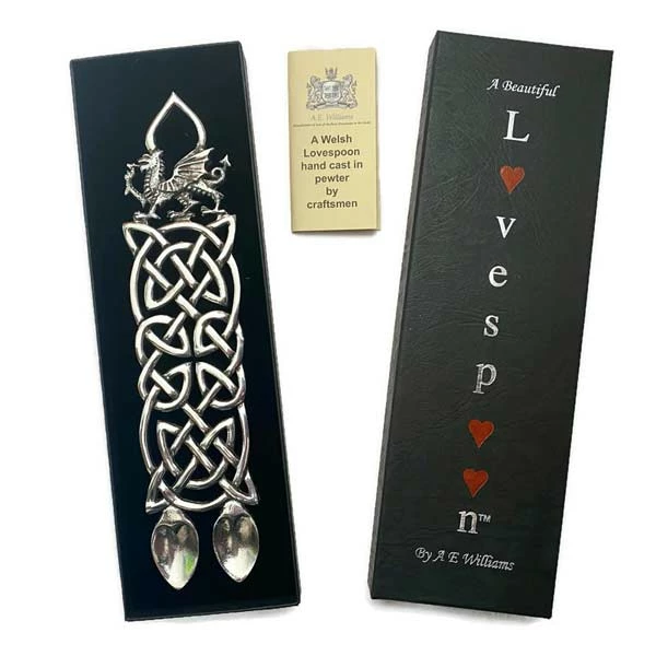 Celtic Dragon Welsh Love Spoon 3 Celtic Dragon Welsh Love Spoon