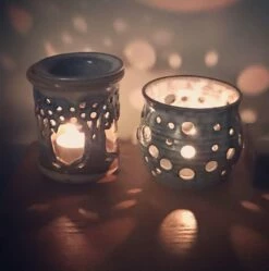 Anvil Pottery Tree Oil Burner 7 Anvil Pottery Tree Oil Burner -GIFTS WITH HEART Sales ceramic welsh tealight holders anvil