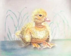 Duck Chick Painting