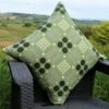 Sage Green Large Welsh Tapestry Cushion 1 Sage Green Large Welsh Tapestry Cushion -GIFTS WITH HEART Sales green welsh tapestry cushion
