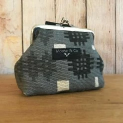 Grey Welsh Tapestry Purse