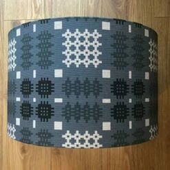 Grey Large Welsh Tapestry Lamp Shade