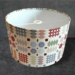 Multicolour Large Welsh Tapestry Lampshade