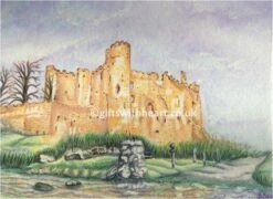 Laugharne Castle Wales Original Painting