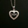 Mam Heart Pendant And Necklace -GIFTS WITH HEART Sales mam necklace jewellery pendant welsh 1