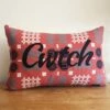 Welsh Tapestry Long Cwtch Cushion Red 2 Welsh Tapestry Long Cwtch Cushion Red -GIFTS WITH HEART Sales red cwtch cushion welsh blanket