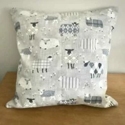 Sheep Pattern Cushion