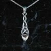 Sterling Silver Celtic Style Love Spoon Necklace -GIFTS WITH HEART Sales sterling silver welsh love spoon necklace