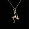 Stork And Baby Necklace 2 Stork And Baby Necklace -GIFTS WITH HEART Sales stork necklace