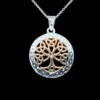 Triquetra Rose Gold Tree Of Life Necklace -GIFTS WITH HEART Sales triquetra tree of life necklace