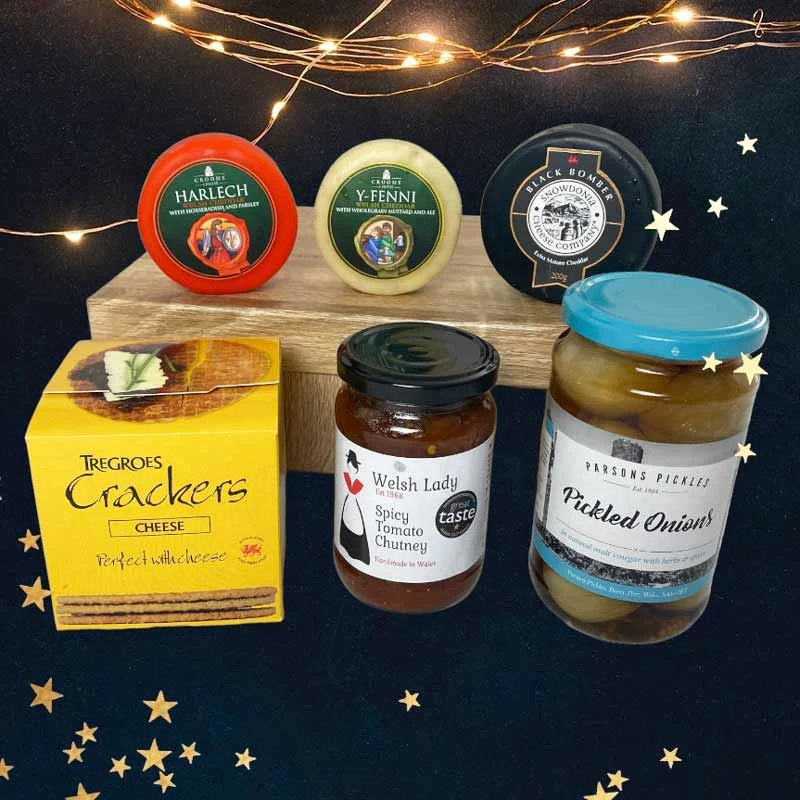 Christmas Welsh Cheese Hamper 3 Christmas Welsh Cheese Hamper
