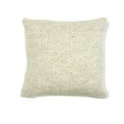 Silver Grey Woollen Cushions