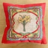 Welsh Weave Daffodils Cushion -GIFTS WITH HEART Sales welsh daffodil cushion