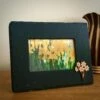 Daffodils Slate Photo Frame Horizontal With Print 2 Daffodils Slate Photo Frame Horizontal With Print -GIFTS WITH HEART Sales welsh daffodils slate frame gift