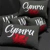 Personalised Welsh Dragon Cushion -GIFTS WITH HEART Sales welsh dragon cushion cymru