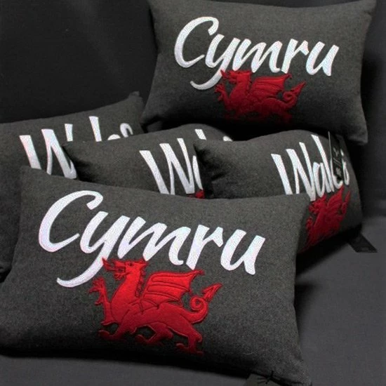 Personalised Welsh Dragon Cushion 3 Personalised Welsh Dragon Cushion
