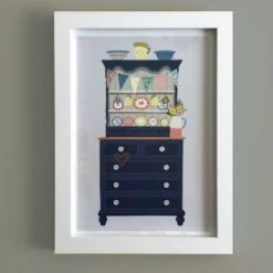 Welsh Dresser Print And Frame