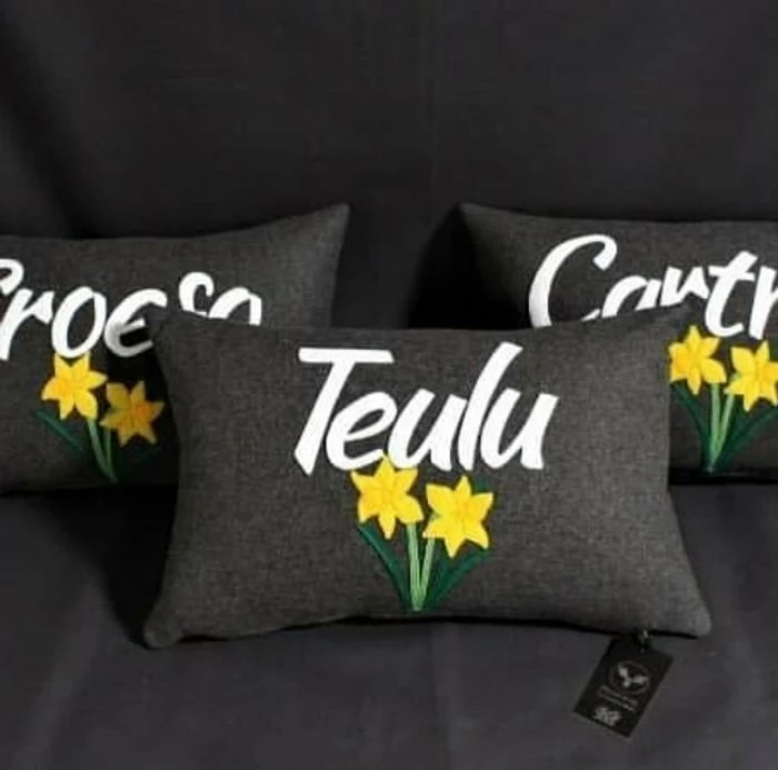 Personalised Daffodil Cushion 3 Personalised Daffodil Cushion
