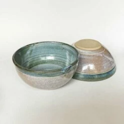 Blue Stoneware Bowl