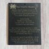 Welsh Slate National Anthem Plaque Gift -GIFTS WITH HEART Sales welsh slate gift national anthem