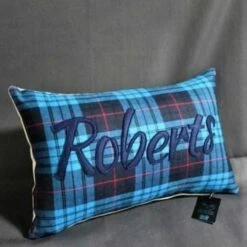 Welsh Tartan Cushion Roberts