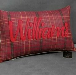 Welsh Tartan Cushion Williams