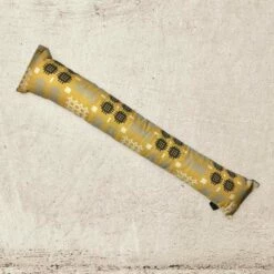 Mustard Yellow Welsh Tapestry Draught Excluder